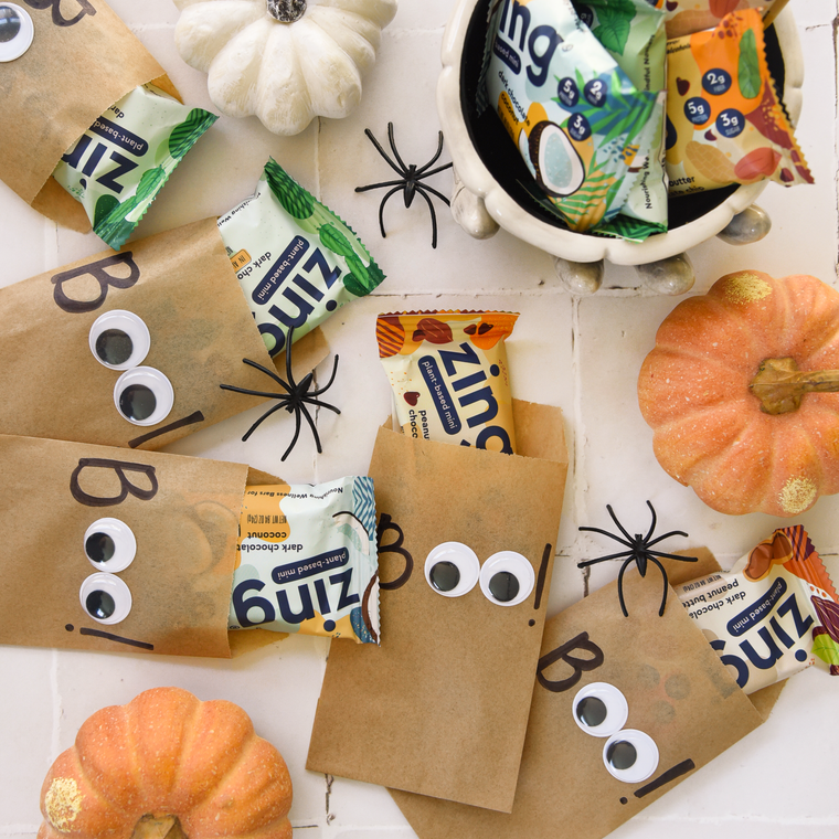 celebrate halloween with a snack you can trust! Zing Bars